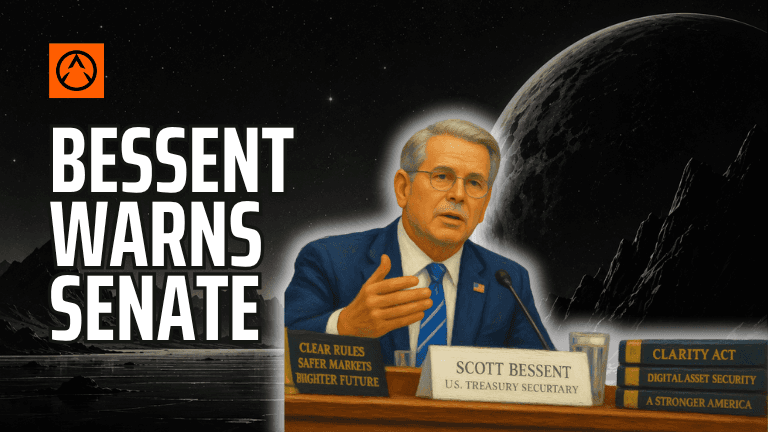 Bessent Pushes Senate on CLARITY Act