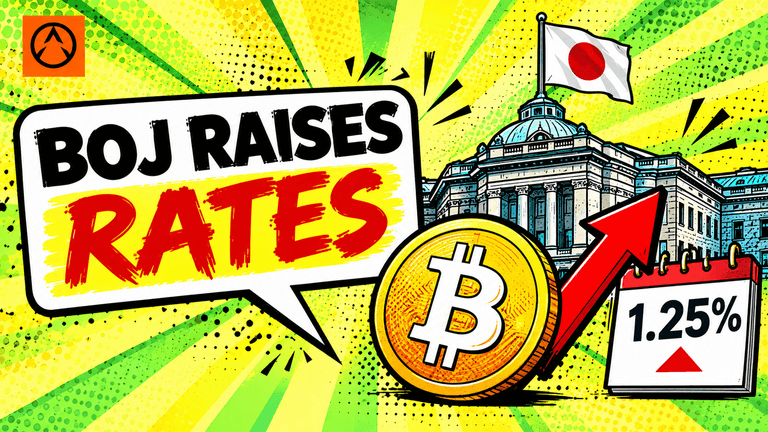 Bitcoin Tops $77K After BOJ Rate Hike