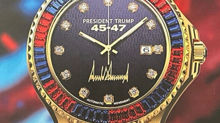 Trump Launches Official Watches—Pay with Bitcoin or $TRUMP