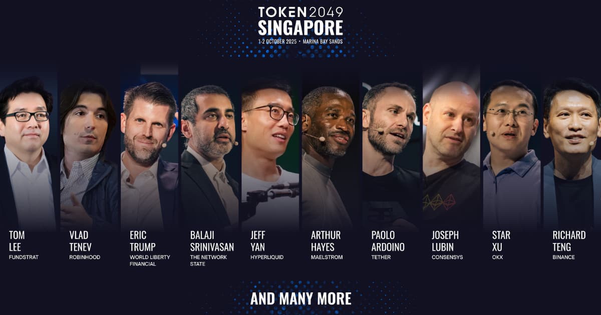 TOKEN2049 Singapore Draws 25,000, World’s Largest Web3 Event