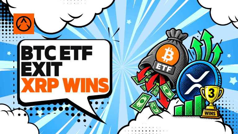 Bitcoin ETF outflows rise as XRP ETFs extend inflow streak