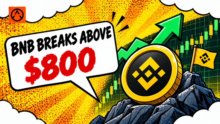 BNB Breaks Above $800