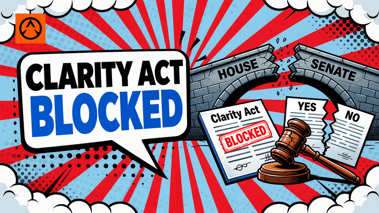 Clarity Act Blocked