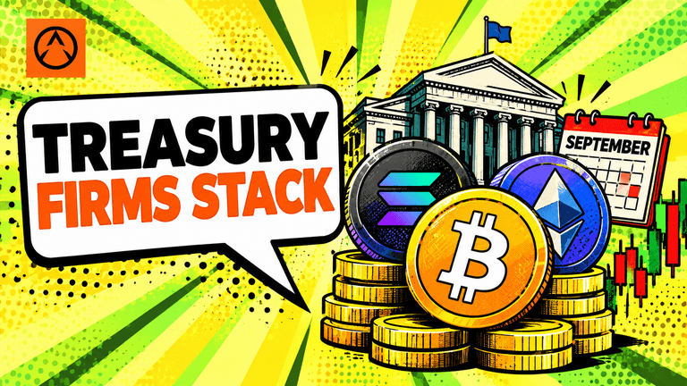Public crypto treasury firms accumulate Bitcoin Ethereum and Solana