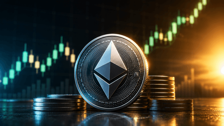 Ethereum price chart showing ETH breaking above $2,000 during a major crypto market rally.