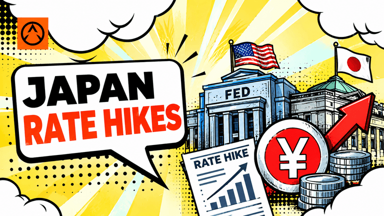 Federal Reserve and Bank of Japan rate hikes could strengthen the yen
