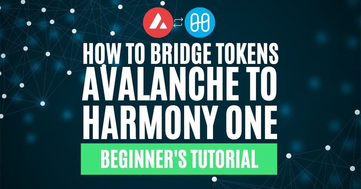 Bridge AVAX to Harmony