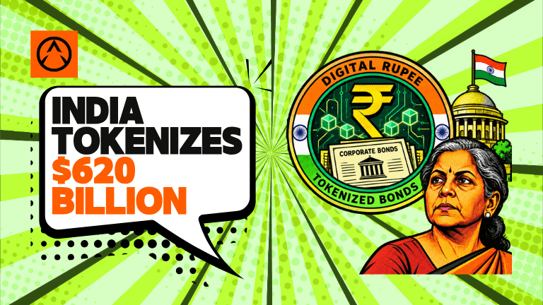 India's Demat 2.0 pilot uses tokenized corporate bonds and the digital rupee