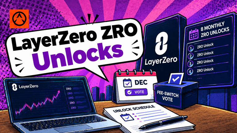 LayerZero ZRO Unlocks and Fee-Switch Vote