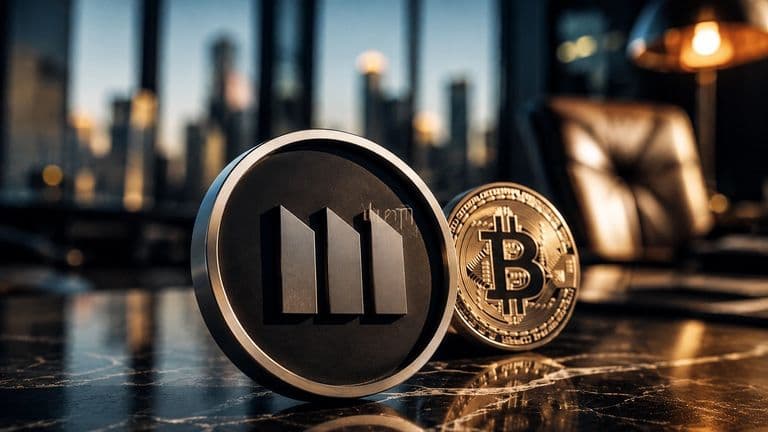 Strategy MSTR stock with Bitcoin treasury and market premium concept