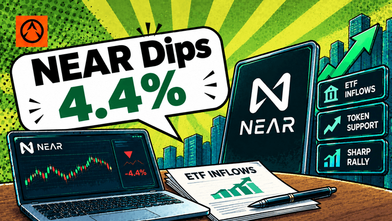 NEAR Dips as ETF Inflows Continue