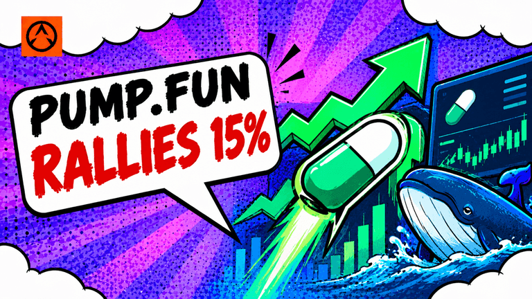 Pump.fun PUMP token rallies as whale activity and launchpad revenue increase