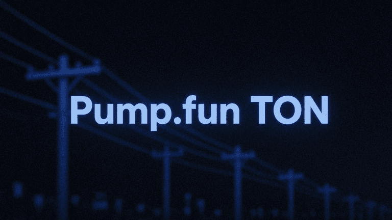 Pump.fun app adds support for trading TON-based memecoins with USDC