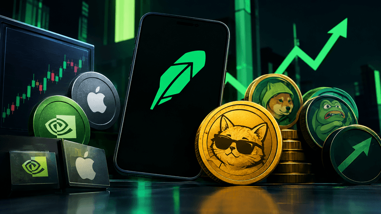 Robinhood Chain memecoins gain traction as tokenized stocks remain a smaller part of the network