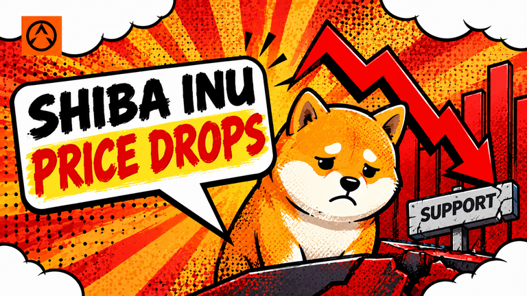 Shiba Inu Drops 10% as Support Is Tested