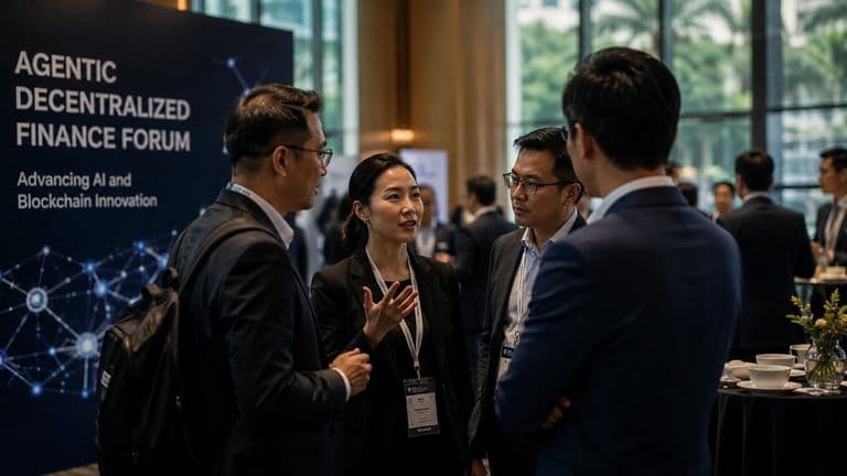 Singapore Agentic Decentralized Finance Forum bringing AI and blockchain leaders together