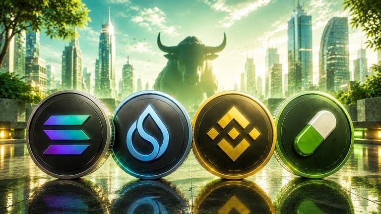 SOL SUI BNB and PUMP positioned for the 2026 crypto bull run