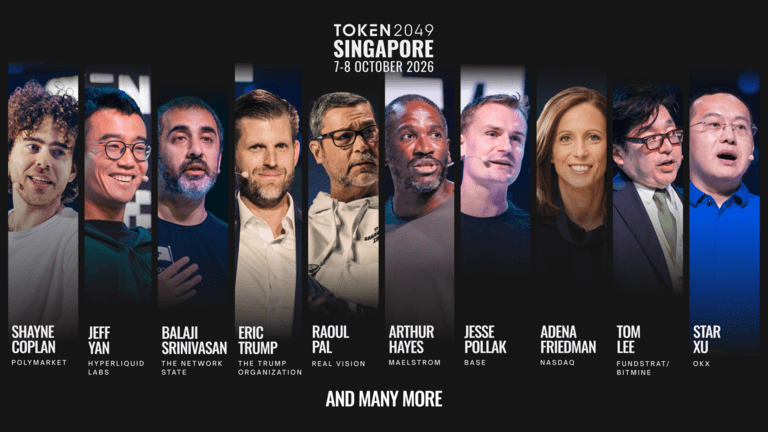 TOKEN2049 Singapore 2026 crypto conference at Marina Bay Sands