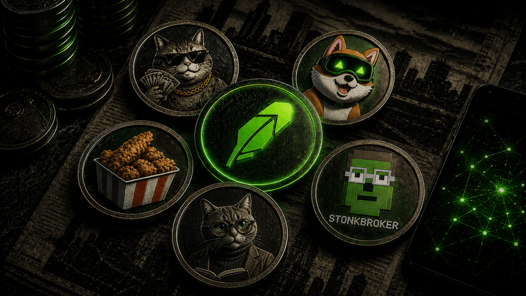 Top Robinhood Chain Memecoins 2026: Part 1