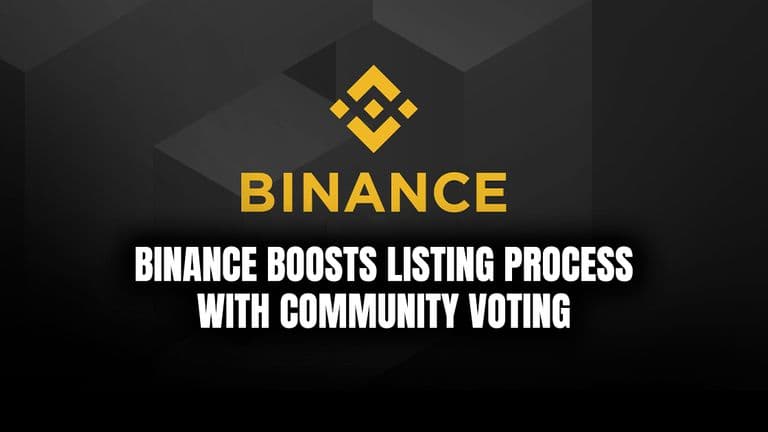 Binance Boosts Listing Process with Community Voting