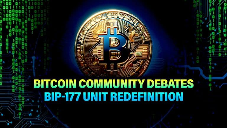 Bitcoin Community Debates BIP-177 Unit Redefinition