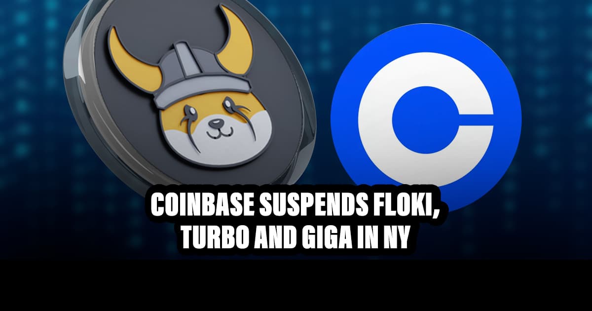Coinbase Suspends FLOKI, TURBO and GIGA in NY