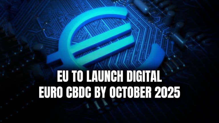 EU to Launch Digital Euro CBDC by October 2025