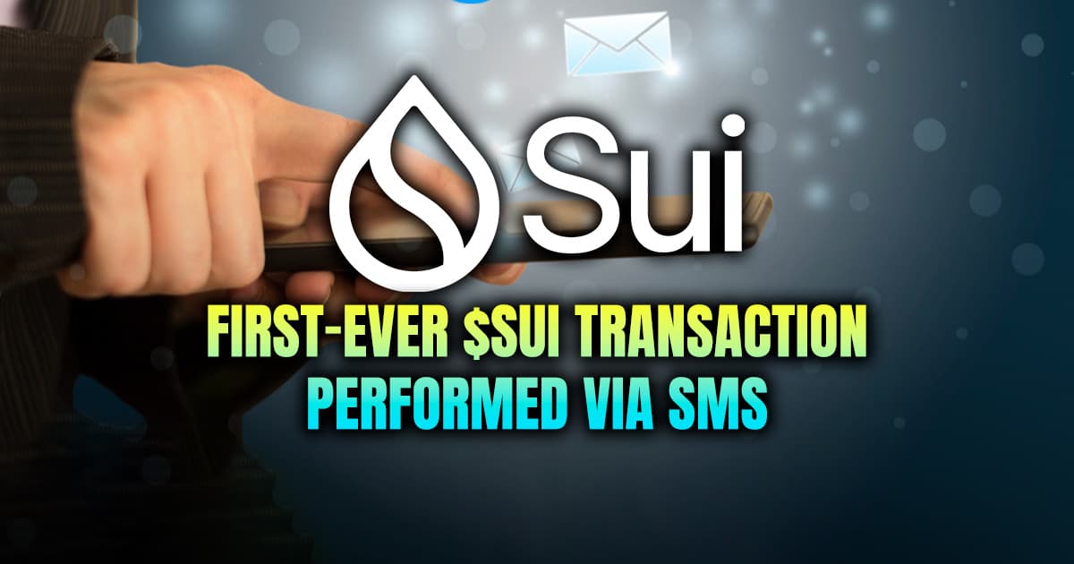 First-Ever $SUI Transaction Performed via SMS