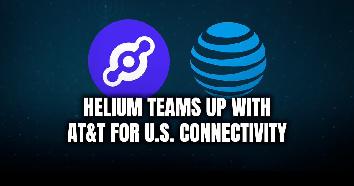 Helium Teams Up with AT&T for U.S. Connectivity