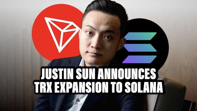 Justin Sun Announces TRX Expansion to Solana