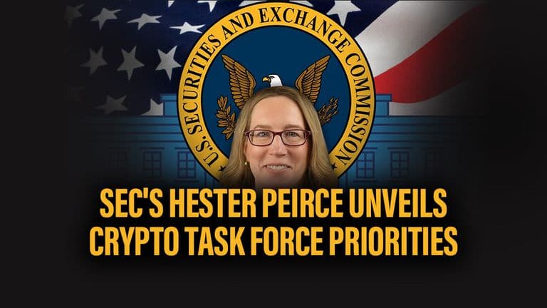 SEC's Hester Peirce Unveils Crypto Task Force Priorities