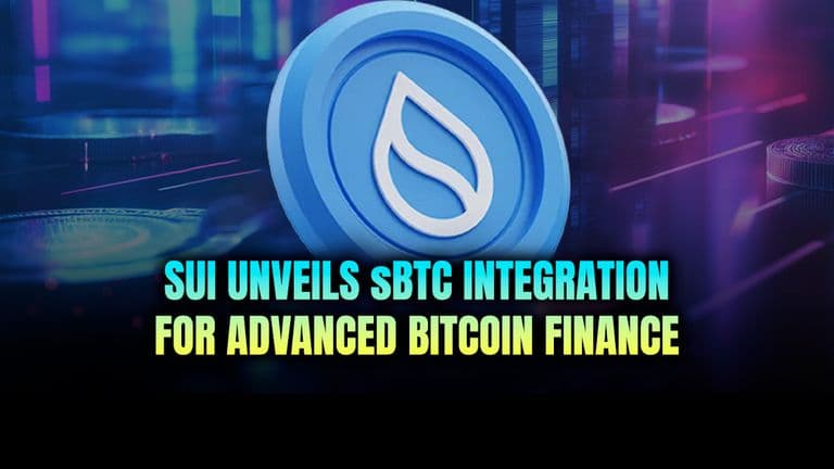 Sui Unveils sBTC Integration for Advanced Bitcoin Finance