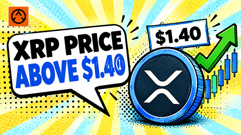 XRP Price Climbs Above $1.40