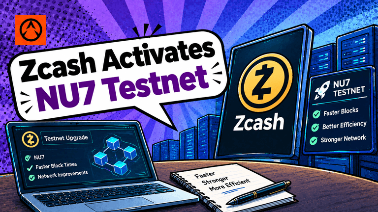 Zcash Activates NU7 Testnet Upgrade