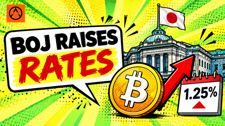 Bitcoin Tops $77K After Bank of Japan Raises Rates to 1.25%
