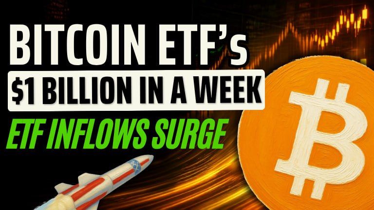 Spot Bitcoin ETFs Pull In $987M as Institutional Demand Recovers
