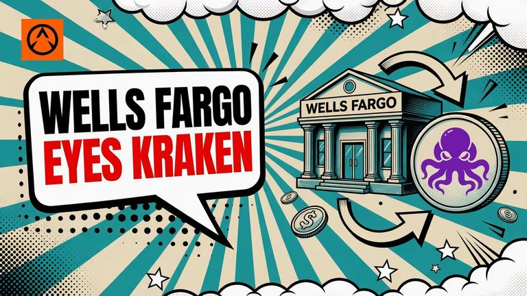 Wells Fargo in Talks with Kraken Parent for Crypto Liquidity