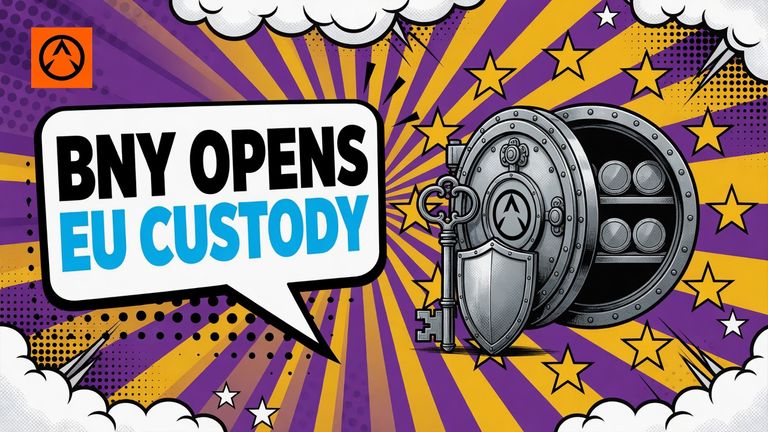 BNY Expands Digital Asset Custody to EU Institutions Under MiCA