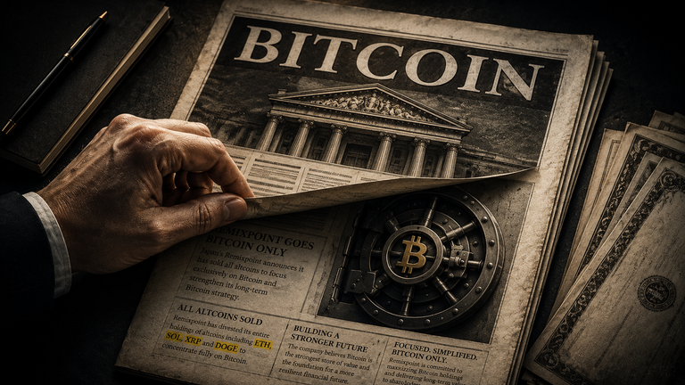 Japan’s Remixpoint Sells All Altcoins to Go Bitcoin Only
