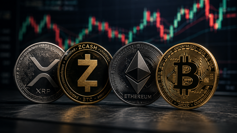 XRP, ZEC, ETH and BTC price analysis August 11
