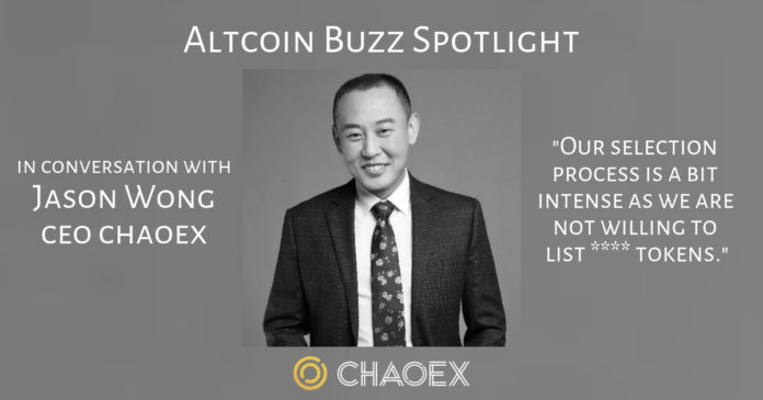 Altcoin Buzz interview with CHAOEX