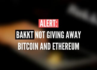 An account is impersonating Bakkt