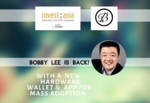 Bobby Lee launches Ballet, crypto hardware wallet at Invest:Asia 2019