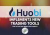 Huobi and CASHU introduced new trading tools.