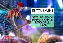 Bitmain Sets Up 50MW Mining Farm in Rockdale, Texas