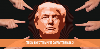 bitcoin crash 2017 CTFC blames Trump