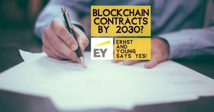 Blockchain Contracts by 2030? EY Thinks Yes