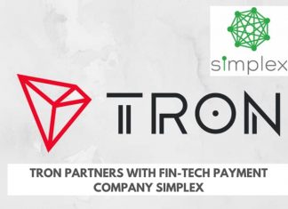 Tron Partners with Fintech Firm Simplex
