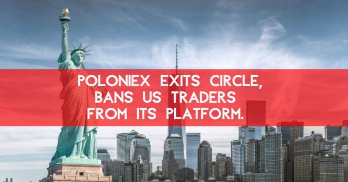 Poloniex Bans US traders from its platform.