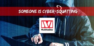 Someone is Cyber-Squatting McAfee's DEX